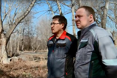 В Новотроицке расчищено русло реки Урал